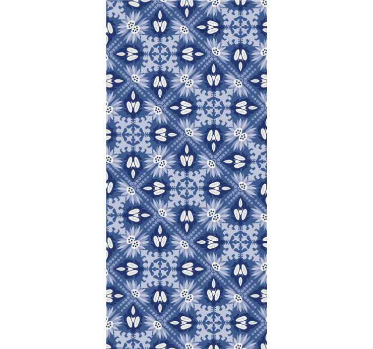 Blind blue decorative design - TenStickers