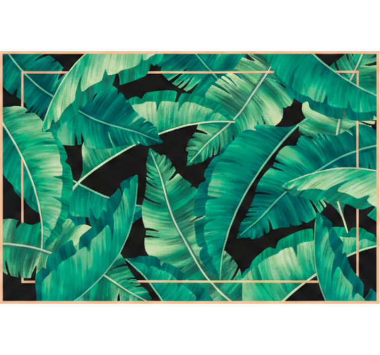 Blind green dark green foliage - TenStickers