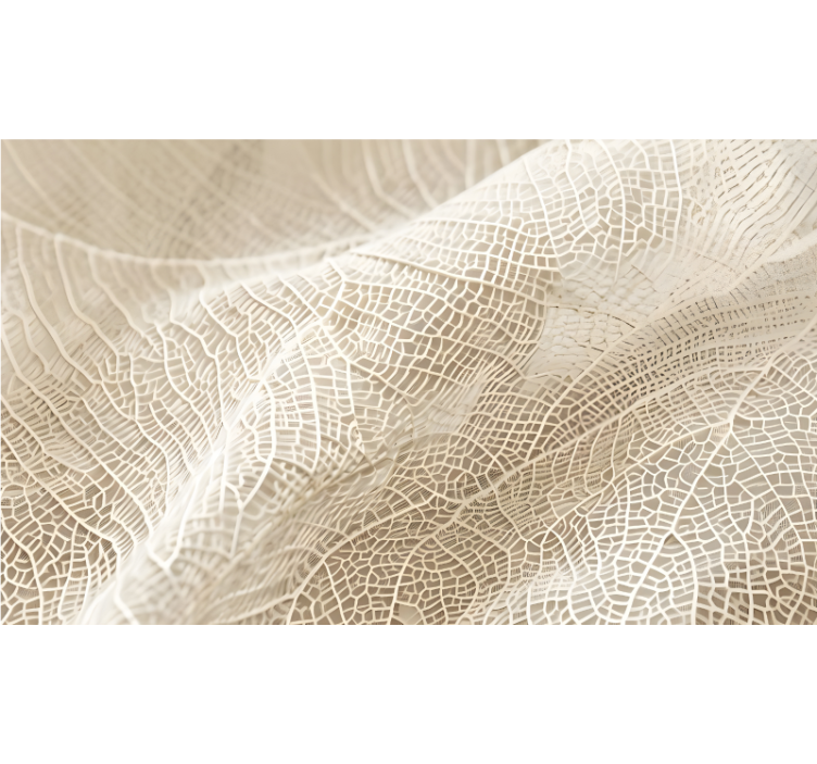 Blind beige minimalist leaves design - TenStickers