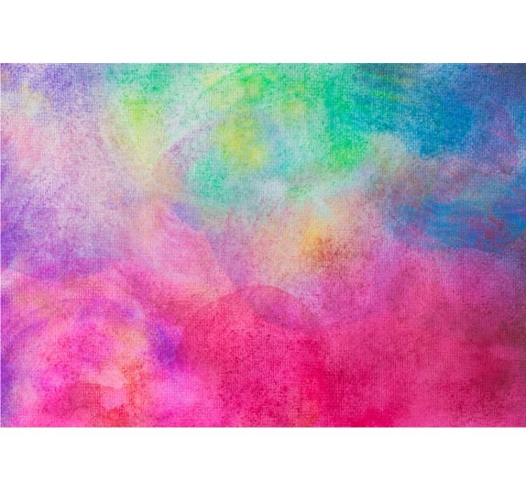 Blind bedroom in artistic colors - TenStickers