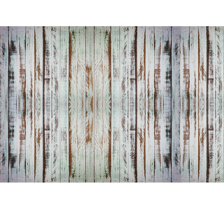 Blind bedroom stripping wood - TenStickers