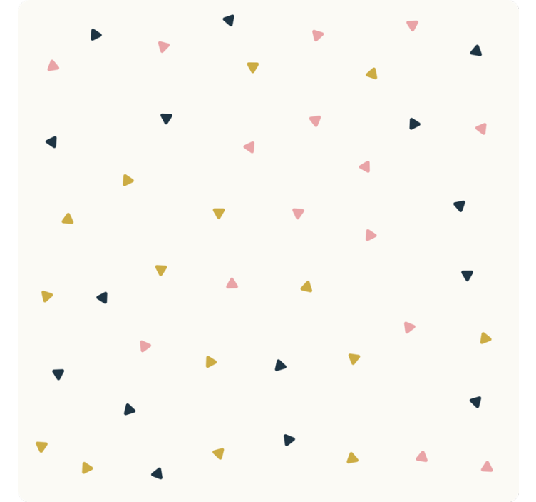 Blind bedroom small triangle minimalist vinyl rug - TenStickers