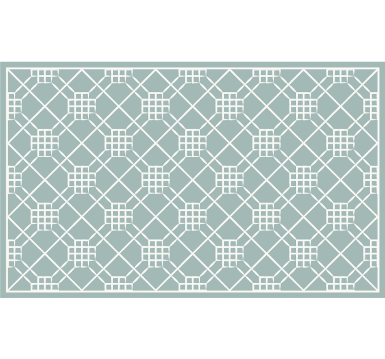 Blind bedroom with asymmetrical design - TenStickers