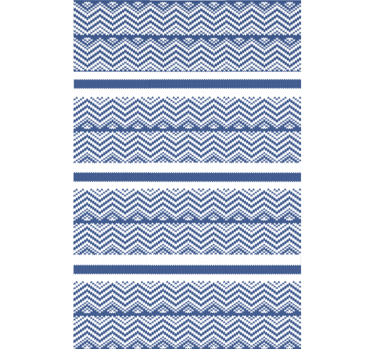 Simple blue blind bedroom - TenStickers