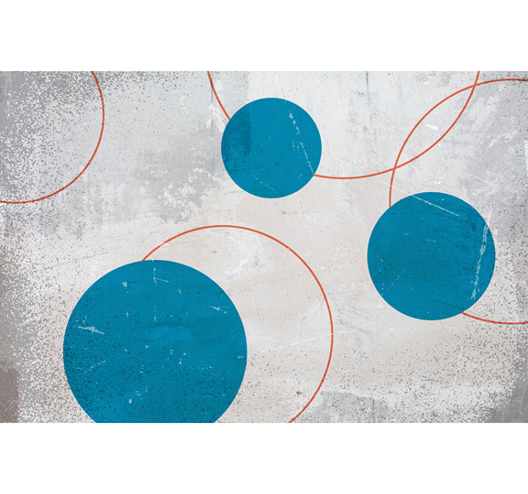 Blind bedroom in brutalist style - TenStickers