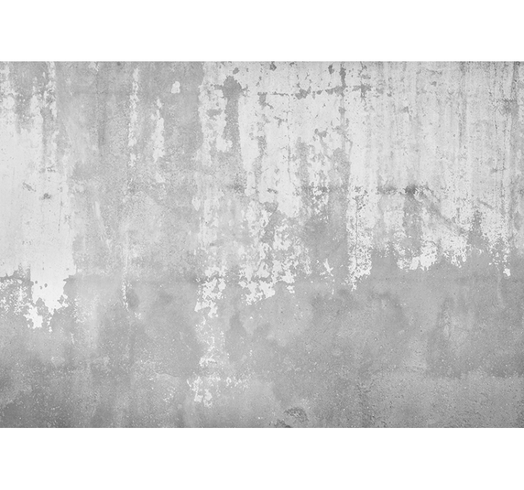 Blind grey concrete look wallpaper - TenStickers