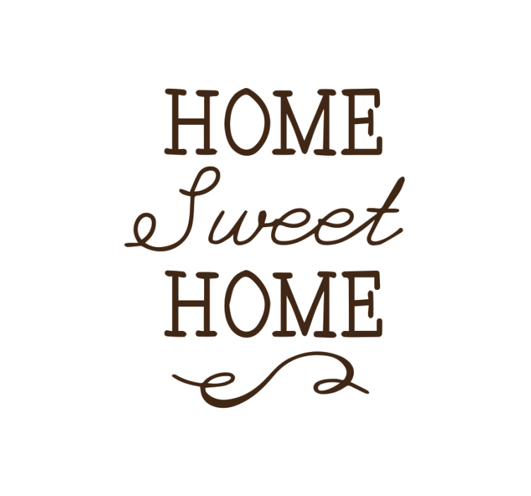 Cozy Home Welcoming Quote text blind - TenStickers