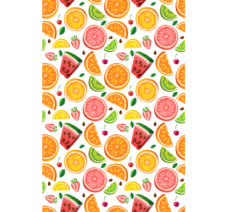 Multicolor Fruit and vegetable blind - TenStickers