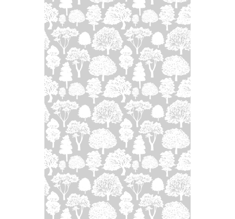 Ornamental tree winodw blind - TenStickers