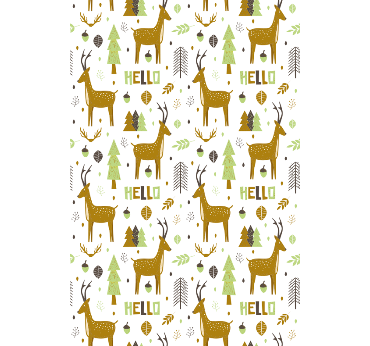 Deer pattern Childrens blind - TenStickers