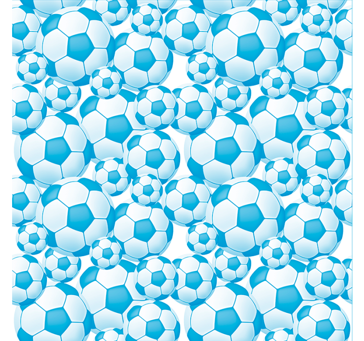 Soccer Pattern Decor football blind - TenStickers