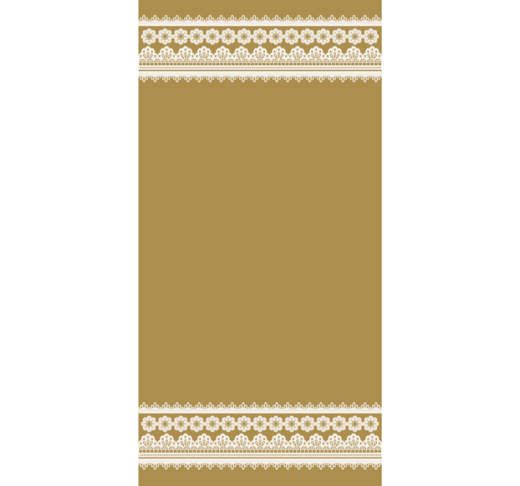 Lace ornament Living room roller blind - TenStickers