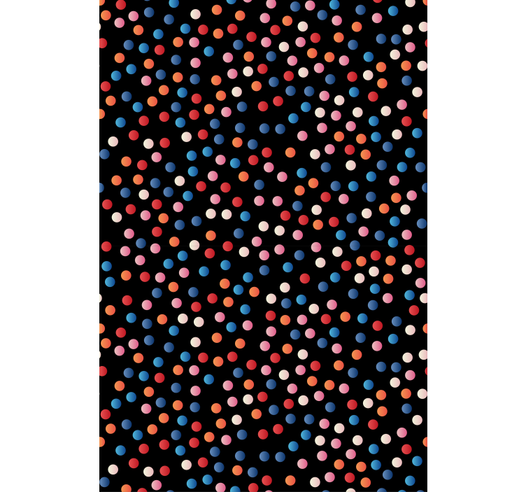 Colorful Polka Dots blind children - TenStickers