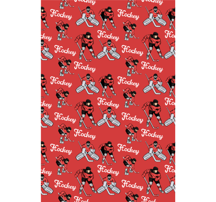 Hockey Players Print blind sports - TenStickers