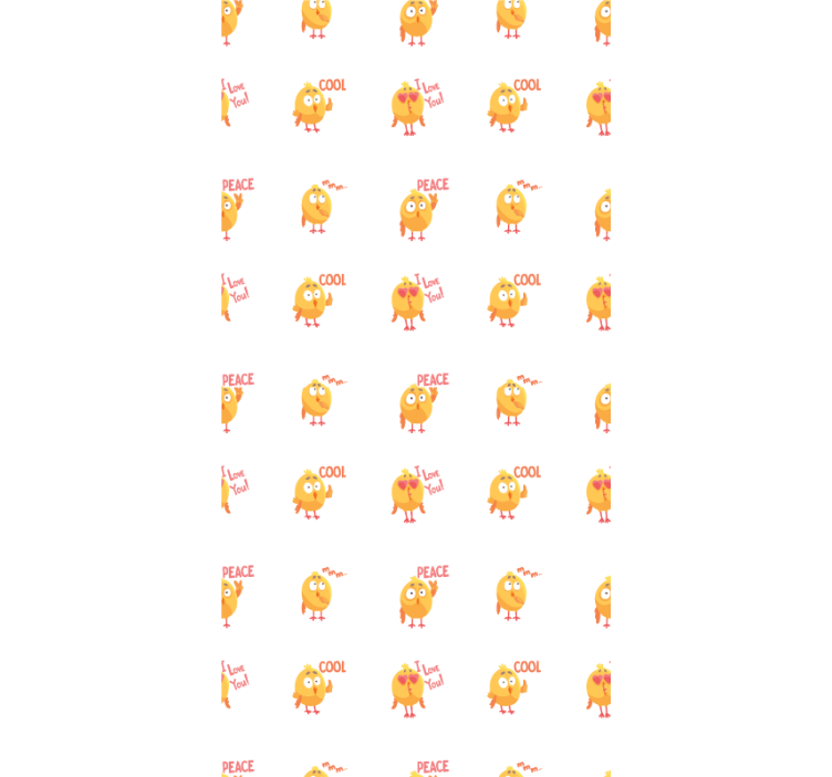 Cute Birds Expressions animals blind - TenStickers