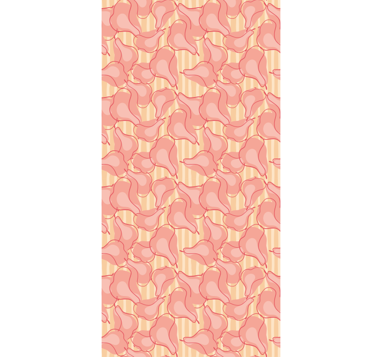 Soft Petal Pattern blind flowers and plants - TenStickers