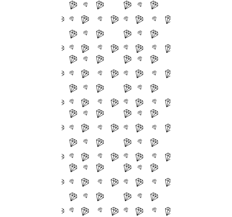 Black and white diamonds blind original - TenStickers