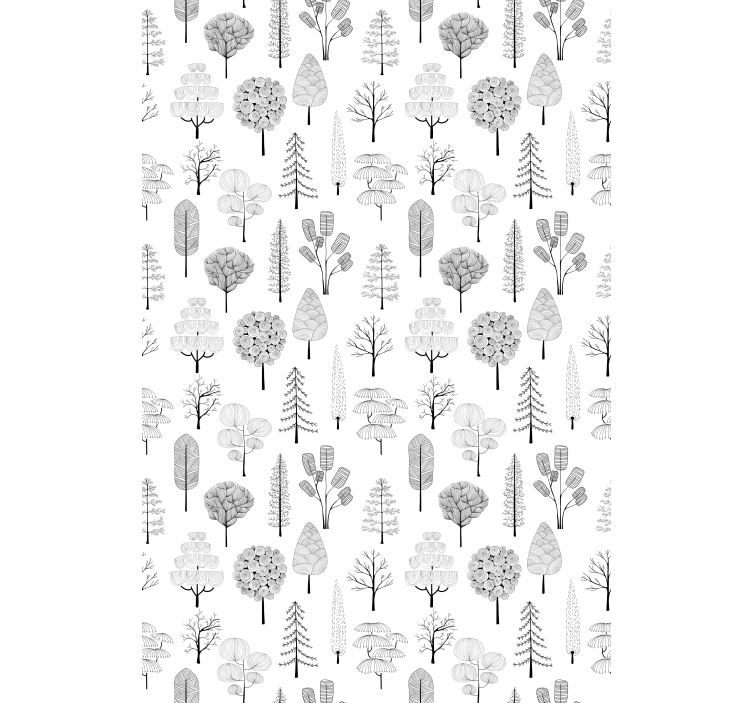 Tree pattern Modern blind - TenStickers