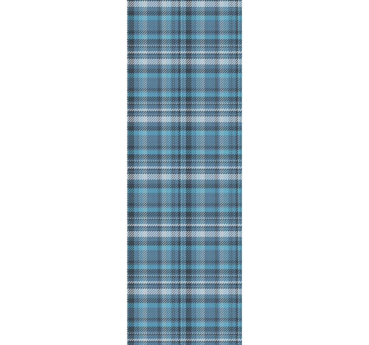 Plaid Patterned Design pattern roller blind - TenStickers