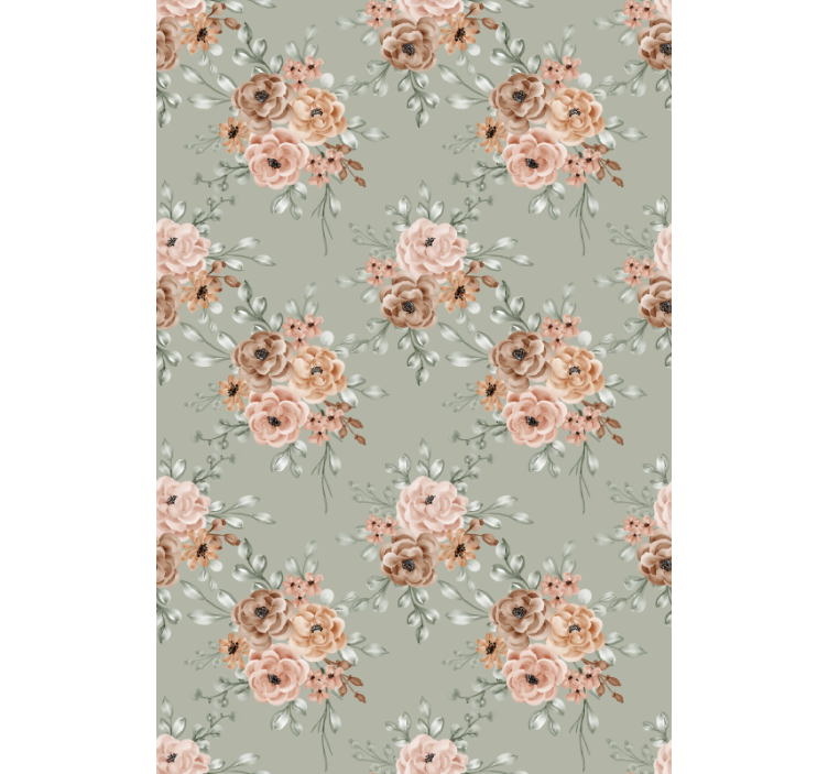 Vintage roses Flowers and plant blind - TenStickers