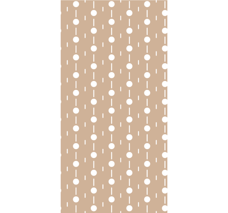Pattern roller blind geometric dot design - TenStickers