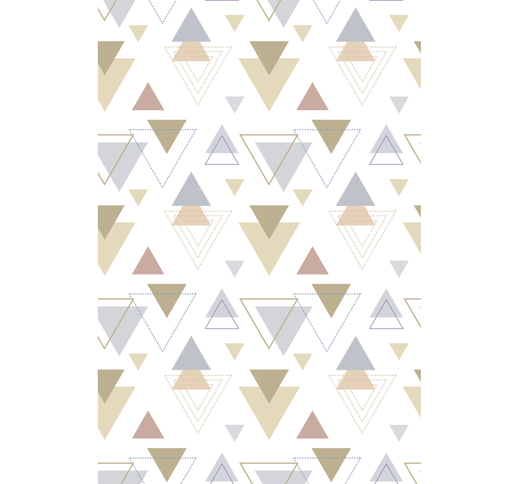 Geometric Triangle Theme modern blind - TenStickers