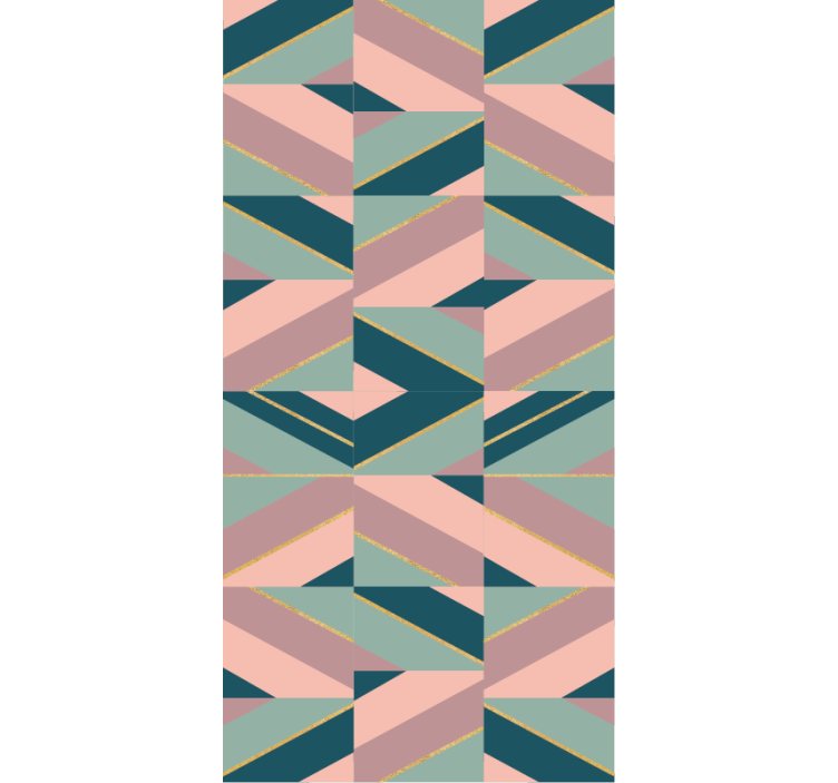 Abstract Geometric Motif modern blind - TenStickers