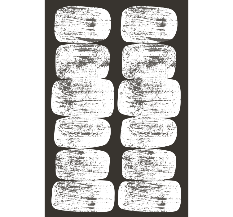 Abstract Brushstrokes pattern roller blind - TenStickers