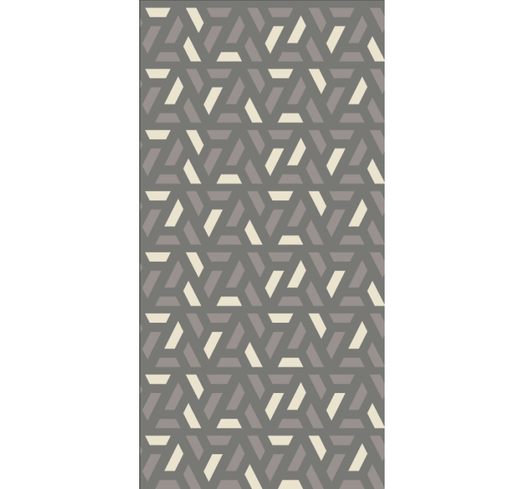 Geometric Neutral Pattern modern blind - TenStickers