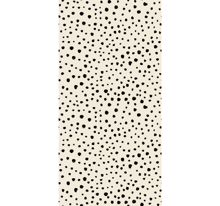 Pattern roller blind with spotted design - TenStickers