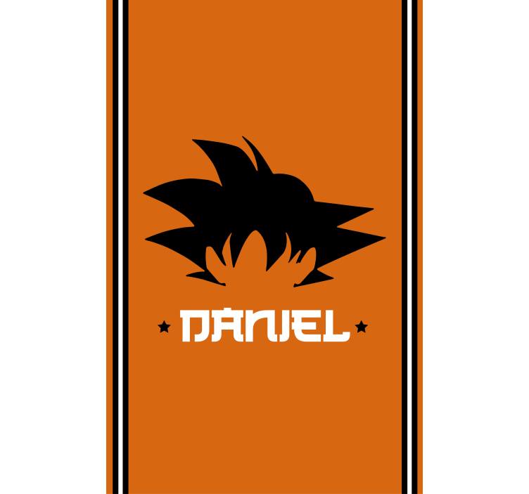 Goku CustomizableGoku is customizable, allowing you to create you - TenStickers