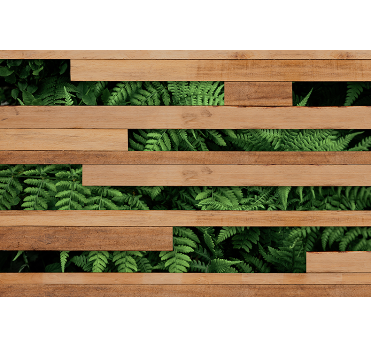 Lush Greenery Overlay tree blind - TenStickers