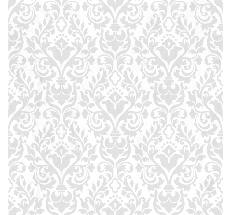 grunge damask White blind - TenStickers