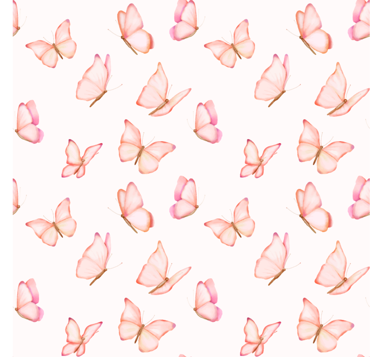 watercolor butterflies Butterfly blind - TenStickers