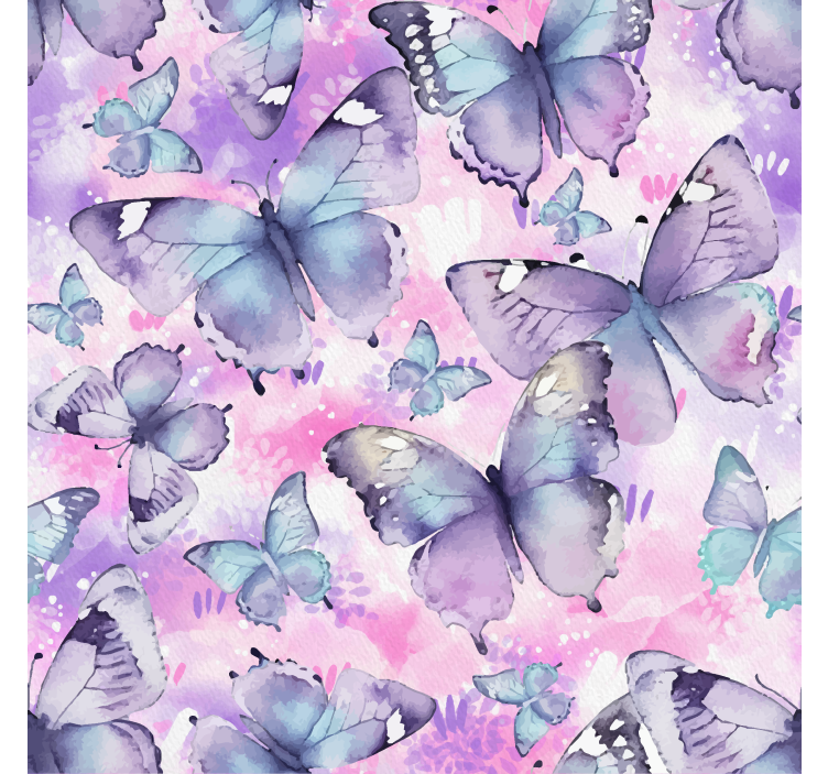 Splash style Butterflies blind - TenStickers
