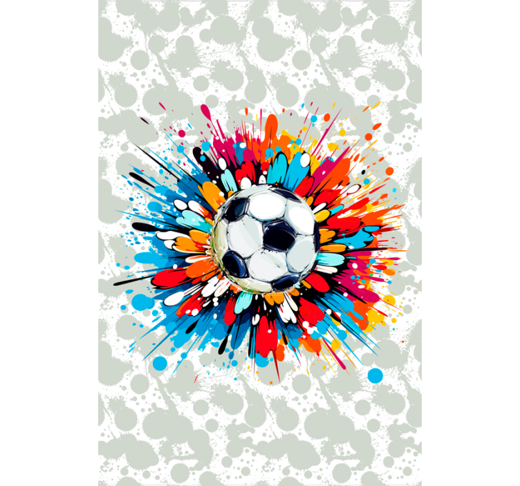 explosion football blind - TenStickers