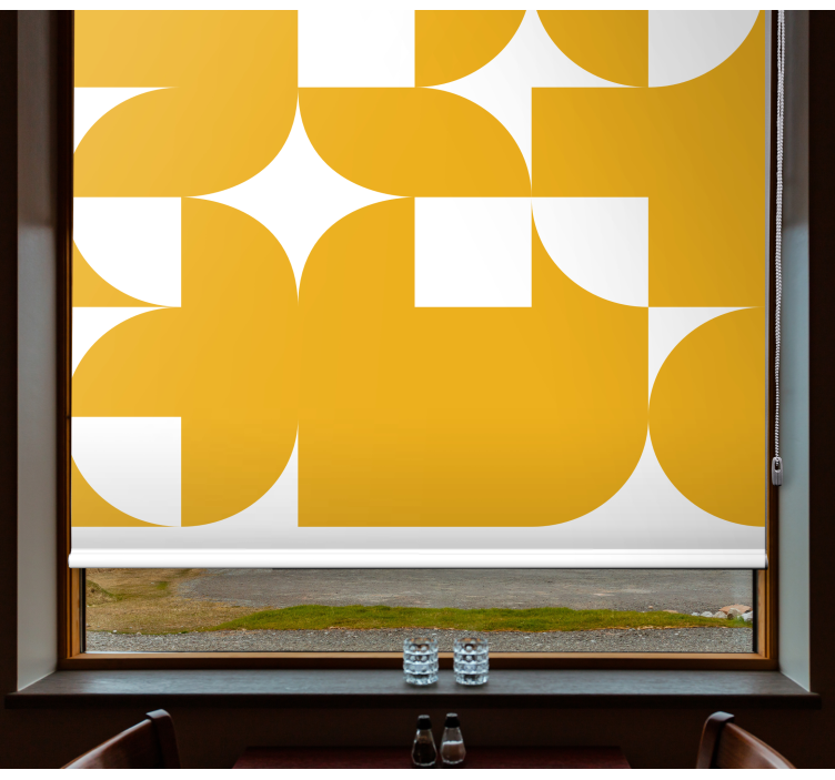 Abstract Geometric Forms modern blind - TenStickers