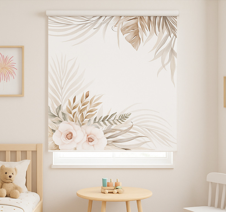 Boho graceful flowers blind children - TenStickers