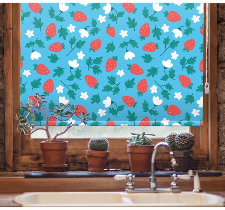 Colorful fruits and flower Fruit  blind - TenStickers