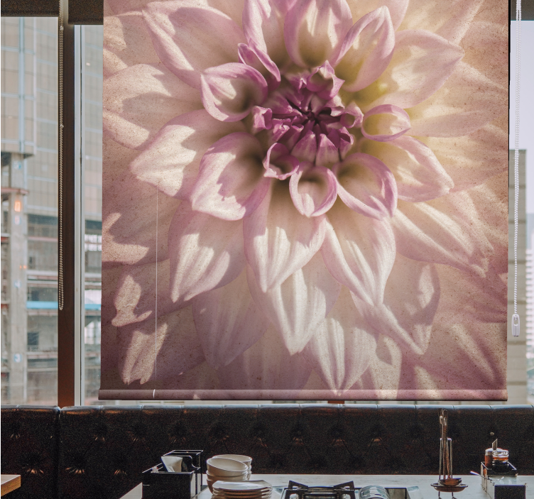 Delicate bloom blind flowers and plants - TenStickers