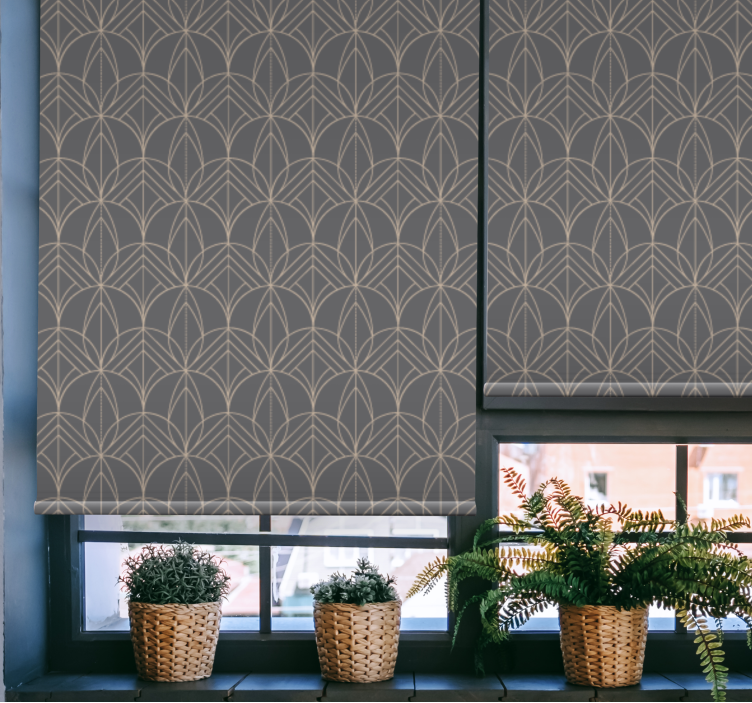Elegant Pattern Motif pattern roller blind - TenStickers