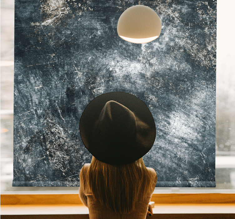 ELEGANT TEXTURED SURFACE pattern roller blind - TenStickers