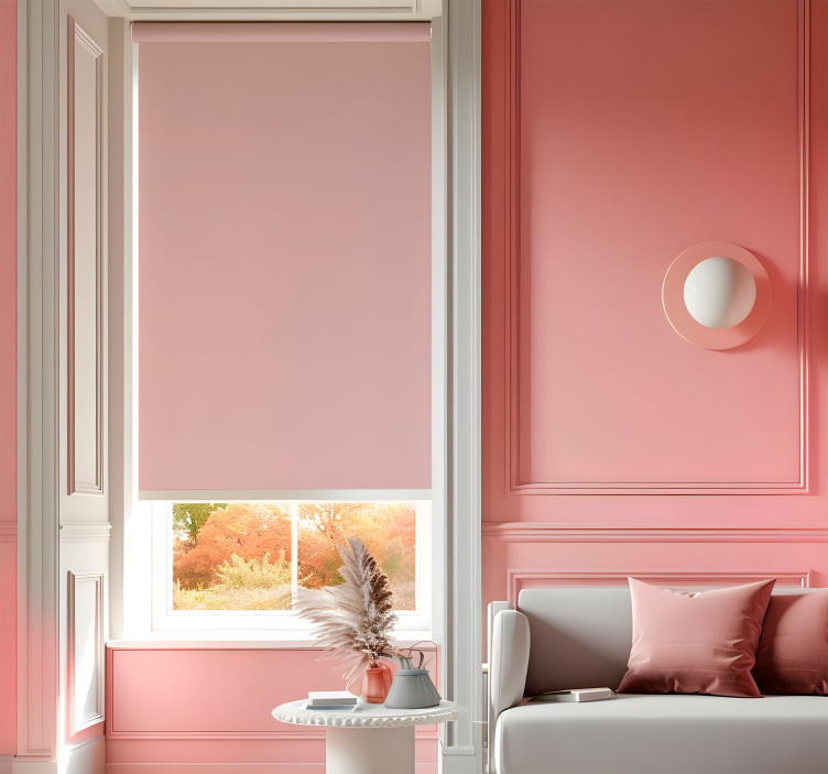 Flat pastel pink blind - TenStickers