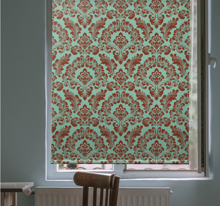 Graceful Bloom Concept elegant blind - TenStickers