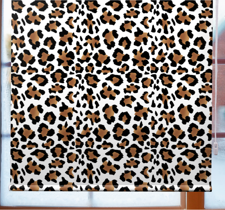 Leopard Spot Motif animals blind - TenStickers