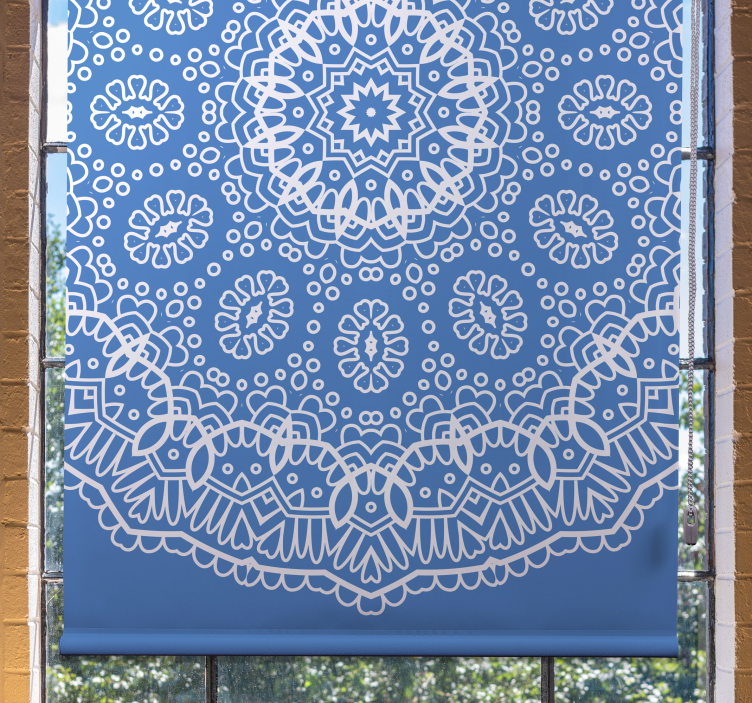 Mandala Lace Pattern art deco blind - TenStickers