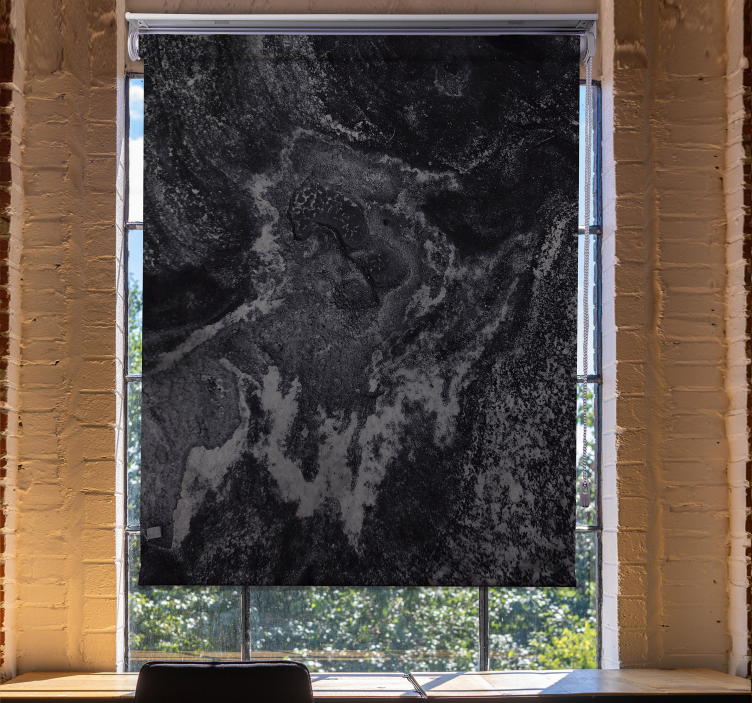 Marbled Design pattern roller blind - TenStickers