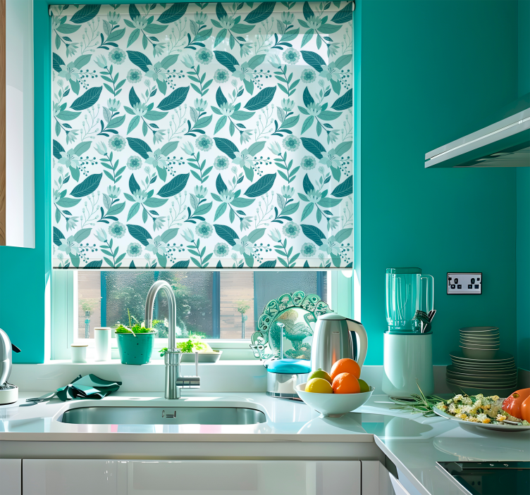 Nordic style flora Nordic blind - TenStickers