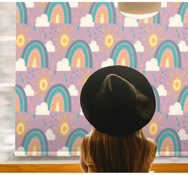 RAINBOWS AND SUNS blind children - TenStickers