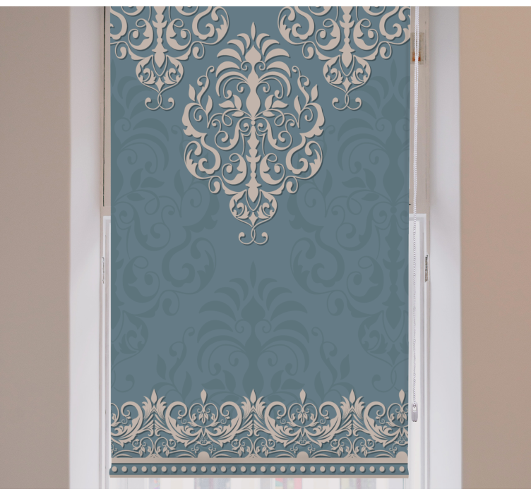 Timeless Damask Motif elegant blind - TenStickers